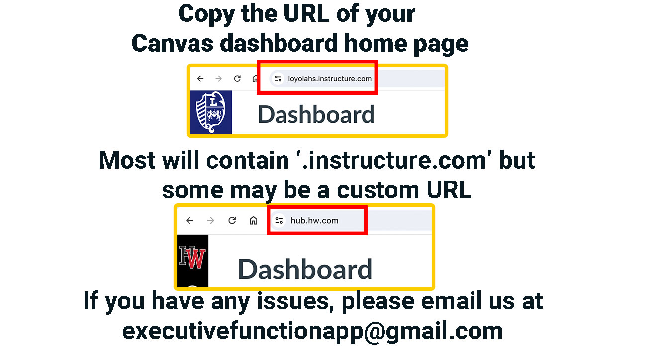 Canvas URL Help